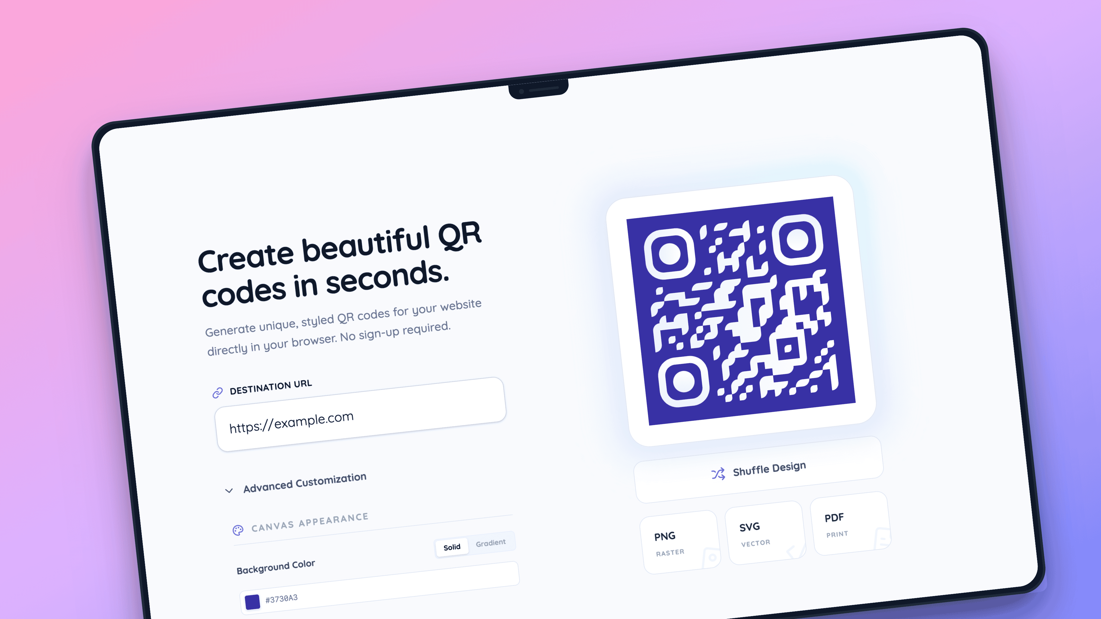 QR Stylist - Create beautiful QR codes in seconds